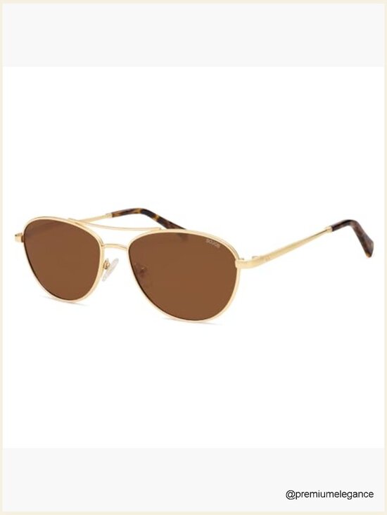 Retro Polarized Aviator Sunglasses UV Protection Unisex Vintage 70s Style main image 5